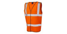 Tarka ISO 20471 Cl 2 Waistcoat HV Orange